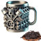 Tasse à café de mécanicien - Tasse à café mignonne, gobelet à boire en acier inoxydable | Tasse de voyage isotherme à double paroi de 300 ml avec anse pour l'extérieur, hommes, ami