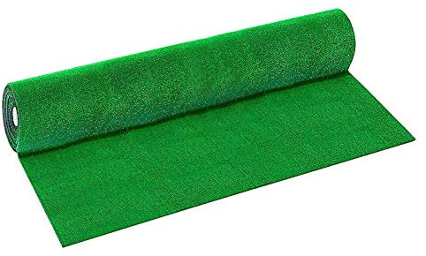 Rasenteppich Antirutsch Terrasse Rasen Teppich Grün Rolle Für Indoor Outdoor Garten Balkon Camping Fertigrasen,Natürlich Weich Natur Optik Waschbar,Wetterfest &Uv-Beständig,Langlebig&Pflegeleicht 2X3M