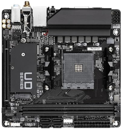 Schede madri Fit For Gigabyte A520I AC Mini ITX AMD AM4 A520 DDR4 64 GB Wi-Fi M.2 Supporto Ryzen 5800 3700 5600 3600 4300