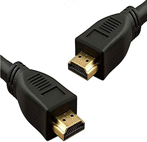 HDMIKing- 2 Meter (6.6 ft) HDMI KING Gold Plated, High Speed HDMI to HDMI Cable with Ferrite Cores [Fuss-Free Packaging]