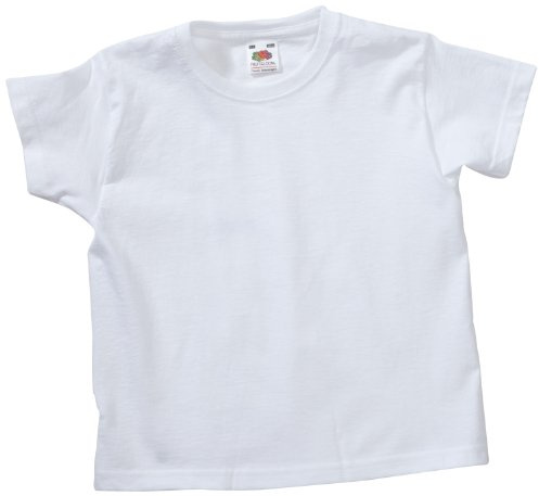 Fruit of the Loom Boys 3-Pack Classic T-Shirt - White ge 3/4