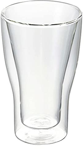 Luigi Bormioli Latte Macchiato Glas 2er Set - 340 ml Volumen - Doppelwandiges, handgefertigtes Borosilikat-Glas - Für ein luxuriöses Kaffeeerlebnis