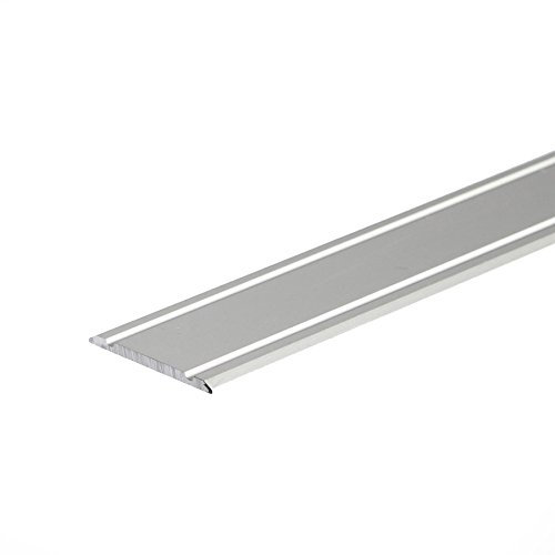 Flat ANODISED Aluminium Door Floor Edging BAR Strip Trim Threshold 930 x 30mm A02 Silver