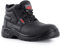 BKS Mens Safety Work Boots Leather Steel Toe Cap & Midsole Size 3 to 13 UK (8 UK, Black)