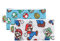 Bumkins Nintendo 2 Stück wiederverwendbar Snack Tasche, Mario Classic/Icons, Small
