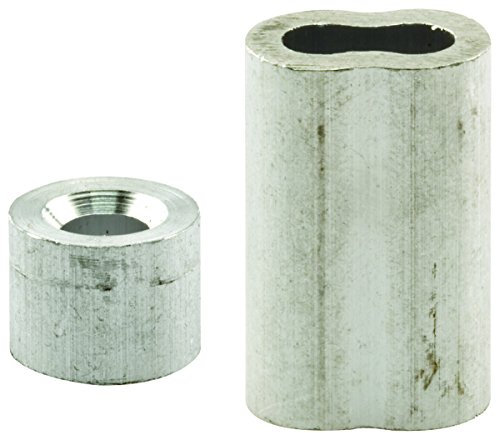 Prime-line câble Embouts et Bloque 1/10,2 cm câble Colliers de serrage passants et Bloque finir