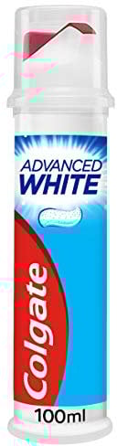 Colgate Advanced White Whitening Toothpaste Pump 100ml