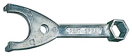 Orbit Sistema de riego Aluminio Cabeza Ajuste Llave 53027