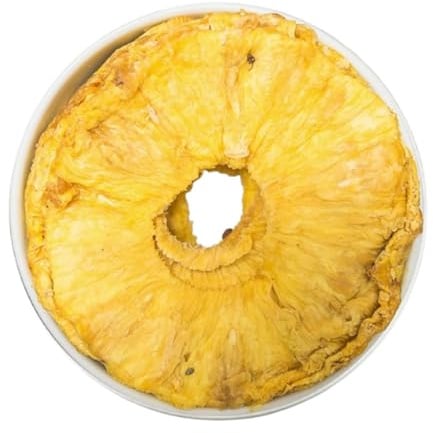 1001 Frucht Ananasringe getrocknet naturbelassen 500g I exotische Trockenfrüchte ungezuckert I ungeschwefeltes Trockenobst für Müsli & Co ohne Zusätze I Rohkostqualität Dörrobst Früchte Snack