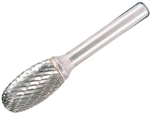 Dormer - Solid Carbide Rotary Bright Burr Oval 8mm x 6mm