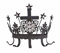 Corona shabby chic Diadem gancio appendiabiti con ganci guardaroba palazzo –
