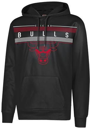 Ultra Game Felpa con Cappuccio in Pile da Uomo Midtown NBA Herren Fleece Hoodie Pullover Sweatshirt (1 Pezzo)