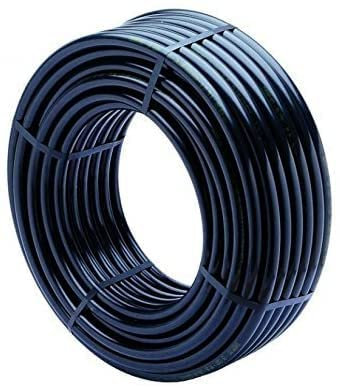 Suinga Polyethylenrohr 50mm | Landwirtschaftliches Rohr 50mm 4 bar 100 Meter | Bewässerungsrohr 50mm | Bewässerungsschlauch 50mm, schwarz