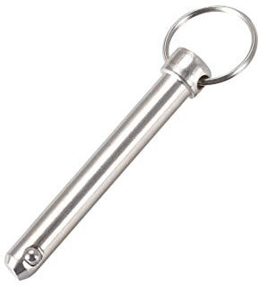 sourcing map Quick Release Pin 10mmX70mm Marine Hardware for Boat Bimini Top Deck Hinge