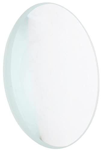 Hemobllo Doppelte Konvexe Glaslinse 50Mm Durchmesser 100Mm Brennweite Optische Linse Für Labor Wissenschaftliche Experimente Und Unterricht