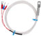 PT100-Temperatursensor, Dreileitersystem PT100-Temperaturfühler-Thermistor, -50℃-300℃ Bereich, 6mm/0,24 Durchmesser(2M)
