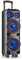 NGS WILD DUB 1 - Altoparlante Portatile 300W Compatibile con la Tecnologia Bluetooth e True Wireless Stereo, Doppio subwoofer 8 + Doppio Tweeter 3 (Micro SD/USB/AUX IN/), Ruote, Colore nero