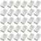 Niuhong 30 Pcs Cacerolas Acuarela Vacías Pintar Rejilla Pintura Recipiente Vacío Caja Pintura Acuarela Blanca Acuarela Vacía Rejilla Caja Paleta Acuarela Paletas Colores Sartenes Llenas