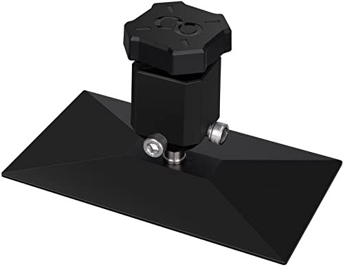 ELEGOO Bauplatte für Saturn 2 LCD 3D Drucker, Ersatz Bauplattform mit rutschfesten Innensechskant-Schrauben und sandgestrahlter Oberfläche, kompatibel mit Saturn 2