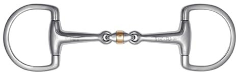 Stübben Gebiss 2658 Soft-Roll D-Ring Trense Sweet Kupfer-Mittelstück - 12,5 cm - 16 mm - Soft-Roll