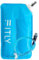 FITLY Bouteille d'eau souple | Rétrécit au fur et à mesure que vous buvez | Bouteille d'eau pliable idéale pour la course, la randonnée, le vélo, l'escalade et les activités rigoureuses