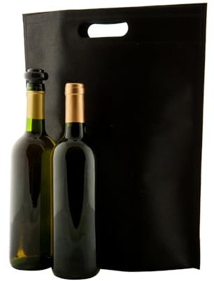 Koala Spain (30 Unidades) Saco para 2 Botellas, Color Azul, Material Nonwoven, Tote Bag Vino