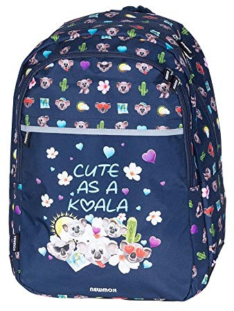 Newmoji Rucksack Girl 43 cm – 2 CPT – Koala, Koala