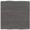 ARKEM Tischplatte 60x60x(2-4) cm Massivholz Behandelt Baumkante Schreibtisch BüRotisch Waschtischplatte