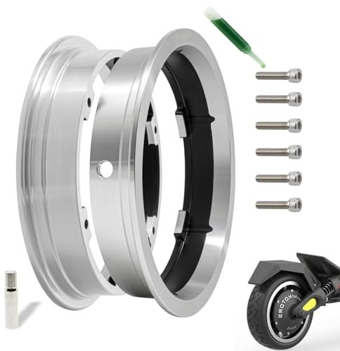 M365Lyon – Jante Arrière Compatible avec Trottinette électrique Dualtron mini et Dualtron Togo et Pop(2xParts)