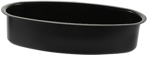 LABRIMP Kuchen Zum Backen Ovale Form Abnehmbarer Boden Kohlenstoffstahl Mousse Kuchen Leicht Zu Reinigen