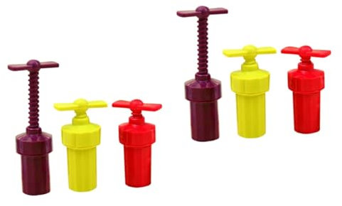 Amosfun 2St Zerhacker Ingwer Brecher Knoblauch Gemüseschneider cuisnart gemüsenudelschneider küchenmaschiene Küchenutensilien manuelle zerkleinerer Brecher drehen Küchenbrecher