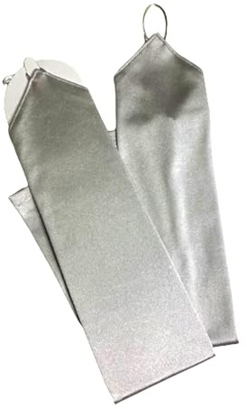 Anevous Satin Fingerlose Lang Handschuhe für Frauen, Opera Handschuhe, Damen Handschuhe Classic, Länge Handschuhe Accessoires für Hochzeit Dinner Partys Fest 1920er Jahre Zubehör