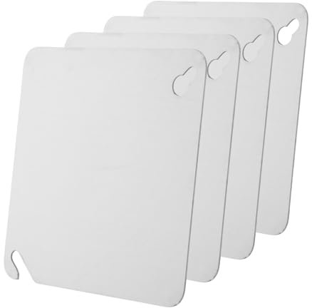 FOYTOKI Metal Electrical Outlet Box Covers 4pcs Square Blank Junction Box Cover Plates for Ceiling and Socket Use