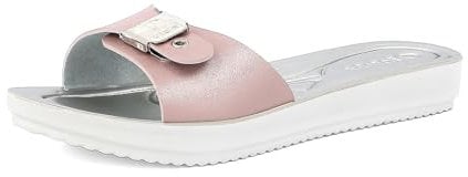 inblu Ciabatte da Mare Donna a Fascia con Fibbia Regolabile, Suola Super Flessibile e Leggera, Infradito, Colore: Rosa, 37 EU