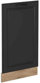 Vicco Panel Frontal del lavavajillas R-Line, Antracita casa de Campo, 45 cm sin encimera