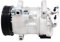 OHBZXM Compressore di condizionamento dell'aria 6SEL16C compatibile con Citroen C3 II compatibile con Peugeot 208 1.2 2008-2022 970050 9822184980 sostituzione del compressore dell'aria condizionata