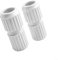 Lot de 2 joints télescopiques blancs pour piscine