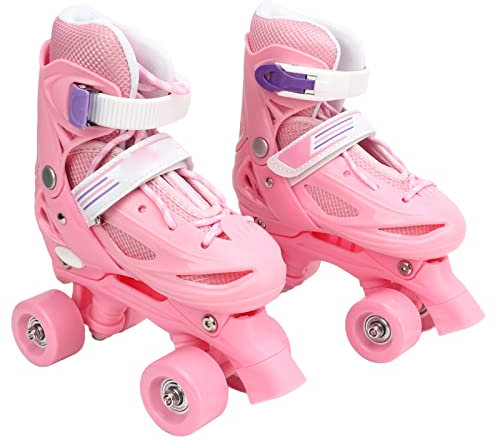 Aoaoy 2 in 1 Rollschuhe Rollschuhe für Erwachsene Mädchen Frauen Im Freien Im Freien (Xs)