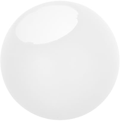 Homoyoyo Kugel-Pendelleuchten-Abdeckung Lampenschirm Aus Pe Für Deckenleuchte Und Stehlampe Opalkugel-Schirm Für Innenbeleuchtung Lichtstreuend Einfache Installation 14.00 X 14.00 X 14.00 cm
