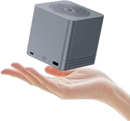 Beelink ME Mini PC, Desktop NAS Intel N150 12G LPDDR5 64G EMMC, 6 x M.2 SSD Slots, Dual 2.5G LAN/File Server/NAS Storage/Network Attached Storage/Private Cloud/Network Storage