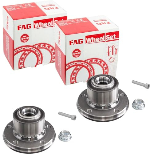 2x FAG Radlagersatz Set Ha + Va