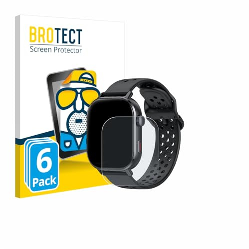 BROTECT Schutzfolie für Jugeman P131 2.06 | 6 Stück Entspiegelnder Displayschutz Made in Germany Matte Displayschutz-Folie Anti-Reflex Anti-Fingerprint Einfache Montage