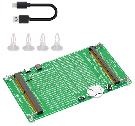 Uqezagpa Laptop SO DDR4 DDR5 Speichertestkarte für Computer PCB Schaltungsmodul Adapterplatine Computer Adapter Board