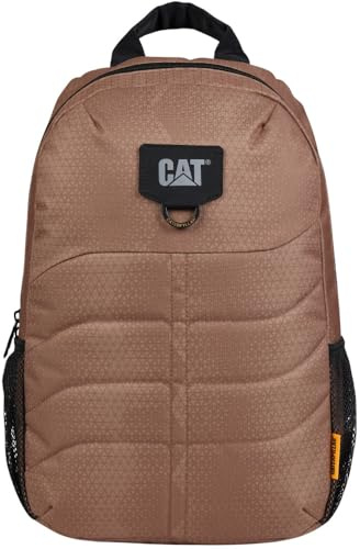 Caterpillar CAT Benson 84718-662 Urban Rucksack – Moderner Tagesrucksack für Damen & Herren – 22L Volumen – Wasserabweisendes Design mit Laptopfach – Brown Sugar (Braun)