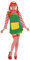 W WIDMANN MILANO Party Fashion - Kostüm Lustiges Mädchen, Kleid, Naughty Girl, Faschingskostüme
