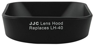 JJC replacement Olympus LH-40 lens hood for Olympus M.ZUIKO DIGITAL 14-42mm 1:3.5-5.6 II & M.ZUIKO DIGITAL 14-42mm 1:3.5-5.6 II (R)