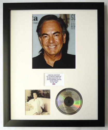 NEIL DIAMOND/Darstellung mit Foto und CD | Limited Edition des Albums 12 GREATEST HITS VOL. II
