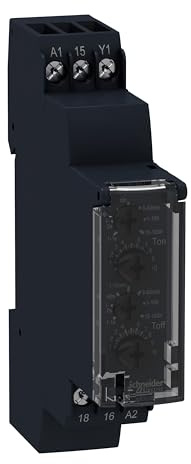 Time Delay Relay, 24 V, 0.1 s, 100 h, Zelio RE17 Series, SPDT, 8 A