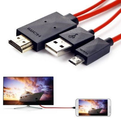 Micro USB a HDMI MHL adaptador de cable de salida de TV para Samsung Galaxy S3 I9300, S4 i9500, i9505, Note N7100, Note 2, N7105, N5100, N5110