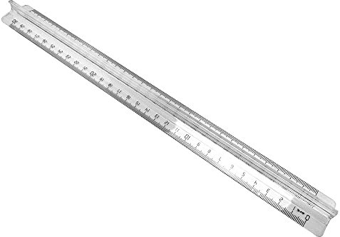 Waytex 931230 Regle Doppel Kennzeichnung 30 cm transparent